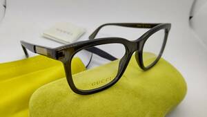  Gucci GUCCI glasses free shipping new goods GG0938O 005 gray color yellow case 