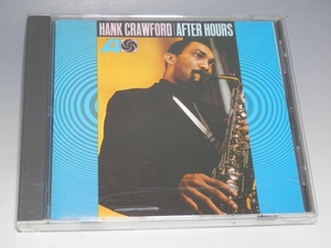 □ HANK CRAWFORD ハンク・クロフォード AFTER HOURS 輸入盤CD 