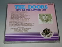 □ THE DOORS ドアーズ LIVE AT THE MATRIX 1967 CD BLACK PANTHER_画像2