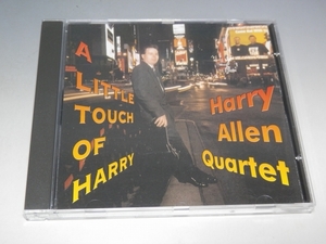 □ HARRY ALLEN QUARTET ハリー・アレン A LITTLE TOUCH OF HARRY 輸入盤CD/*盤キズあり