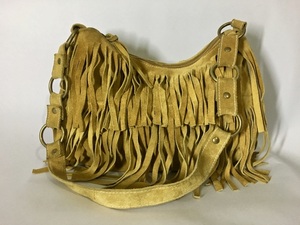  original leather *binny accessorisebi knee accessory z fringe shoulder bag handbag tea color leather 