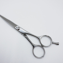 【ミズタニシザーズ ミズタニシザーMIZUTANI SCISSORS】Re-tro5.0シザー メガネ 理容 美容ハサミ 美容師 理容師 右利き 5インチ 中古 sc205_画像1