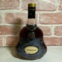 ☆未開栓 Hennessy ヘネシー XO 金キャップ クリアボトル ブランデー 700ml 40%☆B-1_画像1