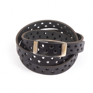  Sunao Kuwahara sunaokuwaharame knee hole decoration belt black [ lady's ]