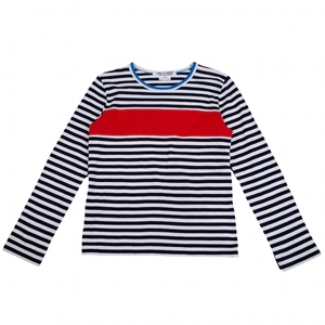  com com Comme des Garcons COMME des GARCONS line switch border cut and sewn navy blue white other M [ lady's ]