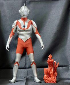 ハンサムタロウエム ウルトラマン TYPE B 彩色済み 組立キット フィギュア ソフビ ジェットターレ sofvi ツブコン