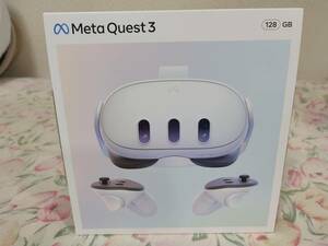 美品 Meta Quest 3 128GB 社外メタクエスト3用エリートストラップ付き メタクエスト3 AMAZON領収書あり