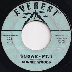 Ronnie Woods Sugar (Part 1) / (Part 2) Everest US 2024 204808 R&B R&R レコード 7インチ 45