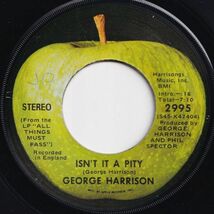 George Harrison My Sweet Lord / Isn't It A Pity Apple US 2995 204873 ROCK POP ロック ポップ レコード 7インチ 45_画像2