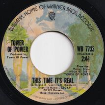 Tower Of Power This Time It's Real / Soul Vaccination Warner Bros. US WB 7733 204868 SOUL FUNK ソウル ファンク レコード 7インチ 45_画像1