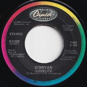 O'Bryan Lovelite / (Instrumental) Capitol US B-5329 204930 SOUL FUNK ソウル ファンク レコード 7インチ 45