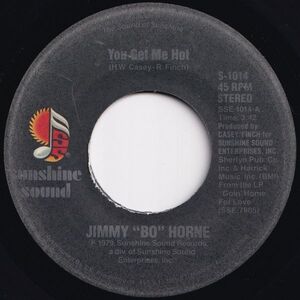 Jimmy Bo Horne You Get Me Hot / They Long To Be Close To You Sunshine US S-1014 204979 ソウル ディスコ レコード 7インチ 45