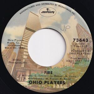 Ohio Players Fire / Together Mercury US 73643 204967 SOUL FUNK ソウル ファンク レコード 7インチ 45