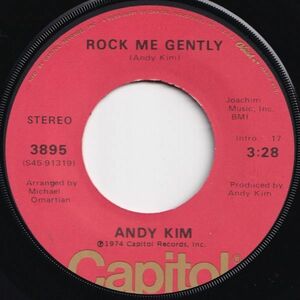 Andy Kim Rock Me Gently / (Part 2) Capitol US 3895 205006 ROCK POP ロック ポップ レコード 7インチ 45