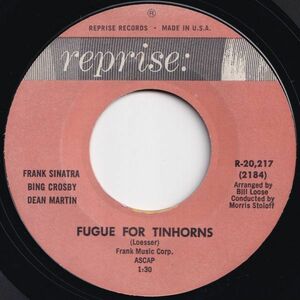 Frank Sinatra Fugue For Tinhorns / The Oldest Established Reprise US R-20,217 205147 JAZZ ジャズ レコード 7インチ 45