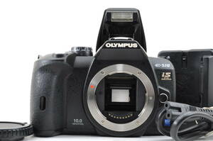 [KNK40]動作品 OLYMPUS オリンパス E-510 ブラックボディ本体 デジタル一眼レフカメラ フォーサーズマウント