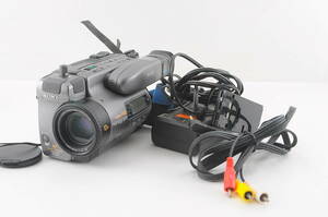 [キ MSM21]動作品 SONY デジタルビデオカメラ CCD-TR1000 ソニー Handycam ハンディカム videoHi8 8mmビデオカメラ 8ミリ