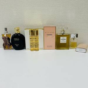 【BW 2106】1円～ 香水まとめ CHANEL シャネル ALLURE No.5 COCO Christian Dior POISON 他 フレグランス 現状品