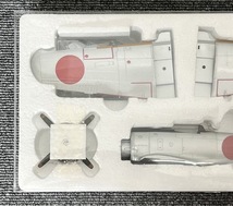 【JBI 3530】 1円〜 マルシン 四式戦闘機 疾風 飛行第104戦隊 1/48 キ84 HAYATE 金属ダイキャスト製 未組立 カタログ付属 中古 現状品_画像4