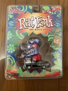 レア！2000年Racing Champions Mod Rods③RAT FINK Die Cast Figure 1/64 Ed BIG DADDY ROTH Chevrolet Camaro