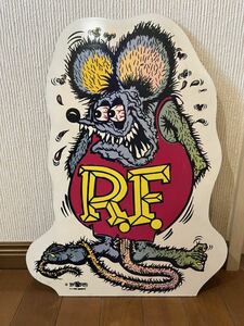 激レア！ラットフィンク ウッドボード⑧RATFINK EDROTH MOON EYESエドロスムーンアイズアメ車