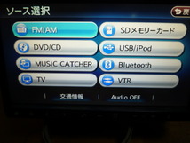 clarionクラリオン メモリーナビNX710 4x4地デジフルセグ Bluetooth USB iPod SD対応 DVD難有　_画像5