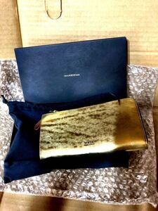 [ポーター]PORTER フォイル FOIL WALLET 長財布 ゴールド　箔加工