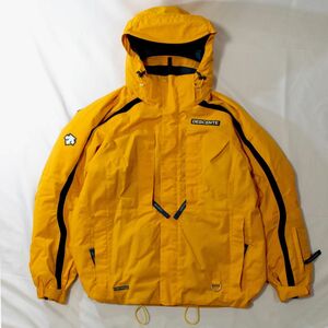 00s デサント　ナイロンシェル　ダウンジャケット y2k スキーウェア　ダウン　 DESCENTE 古着　テックジャケット 