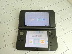 Newニンテンドー3DS LL 液晶難あり ゲーム画面支障なし メンテ パーツ取に ゲーム出来ればOKな方に