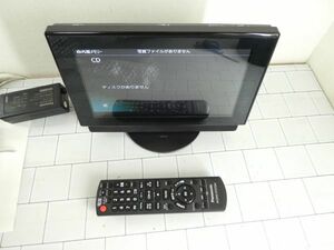 Panasonic◆マルチメディアオーディオシステム/ミニコンポ/CDプレーヤー/MW-10/ipod dock搭載/ブラック 電源 リモコン付　m