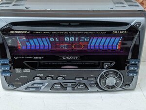 クラリオン　ＤＭＸ５６５５Ｚ　ＡＭ/ＦＭ/ＣＤ/ＭＤデッキ　中古品