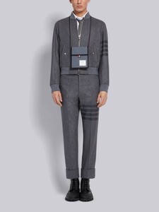 国内正規 トムブラウン THOM BROWNE ベルクロドローコードネックポーチ　サコッシュ