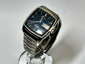 稼働品　ジャンク扱い！！　SEIKO　セイコー　AT/自動巻 　5606-5000　 ロードマティック　シルバー×ネイビー