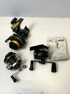 【保管品】【現状品】Daiwa リール3点セット 釣り用品/釣り具/リール