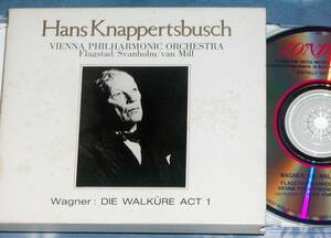 クナッパーツブッシュ 「ワーグナー ワルキューレ 第１幕」 ウィーン・フィル フラグスタート他 録1957(stereo) K30Y1035 2000