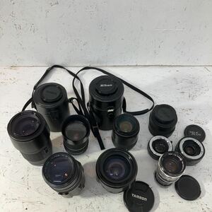 2 カメラレンズ8点まとめ SIGMA Canon KENKO COSIMA Nikon TAMRON キャノン ミノルタ タムロン 【現状販売】