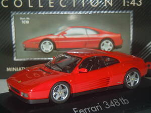 S=1/43☆herpa製 COLLECTION 1:43 Ferrari 348tb(RED):フェラーリ・348tb(レッド)絶版希少・未使用品！
