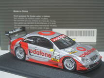 S=1/43☆メルセデスベンツ特注PMA製 Mercedes-Benz CLK-Klasse/C209(Vodafone AMG-Mercedes DTM'2002/Bernd Schneider)絶版・未使用品！_画像6