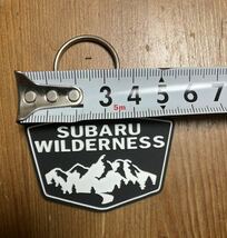 US スバル 北米スバル 限定 キーホルダー usdm キーチェーン 日本未発売 ラバー ウィルダネス wilderness Subaru アメリカ限定 正規品 新品_画像3