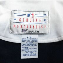 XL/古着 長袖 ジャケット パーカー メンズ 00s MLB ニューヨークヤンキース 刺繍 大きいサイズ 紺 ネイビー メジャーリーグ ベースボール_画像7