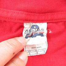 L/古着 半袖 Tシャツ メンズ NHL シカゴブラックホークス スタンレーカップ コットン クルーネック 赤 レッド アイスホッケー 22aug18 7OF_画像5