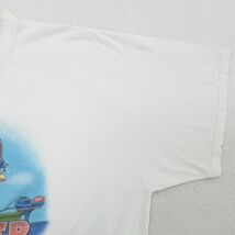 XL/古着 半袖 ビンテージ Tシャツ メンズ 00s 釣り ANGLER 男性 大きいサイズ コットン クルーネック 白 ホワイト 22jun21 中古 7OF_画像4