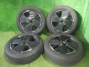 ◆ バリ溝 日産 サクラ SAKURA 純正 アルミホイール タイヤ 14インチ 4本 4.5J PCD100 4穴 155/65R14 75S BS エコピア 22年 J145