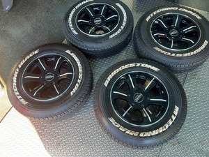 即決 ハイエース キャラバン ブリザック 　195/80Ｒ15　107/105Ｌ LT MJ15-03S 6.5J+38 6H PCD139.70 