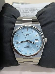 TISSOT PRX アイスブルー　40