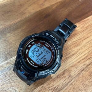 【1円スタート】CASIO G-SHOCK MTG-910DJ 電波ソーラー 稼動品 ブラックフォース 