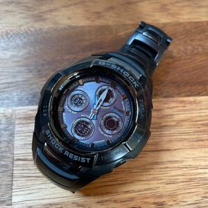 【1円スタート】CASIO G-SHOCK GW-1200BCJ 電波ソーラー 稼動品 ブラックフォース