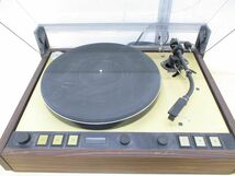 ■01)【同梱不可・ジャンク】THORENS トーレンス TD126MKIII/MK3/ターンテーブル/レコードプレーヤー/オーディオ機器/通電確認済み/B_画像2