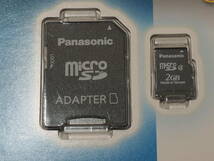◆カメラ1875◆ オリンパス MASD-1（microSDカードアダプター）作動確認済 と 未開封の2GBのmicroSDカード（SDアダプター付） ～iiitomo～_画像6