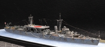 1/700 日本海軍 水上機母艦 千歳 ウォーターラインモデル 海上ジオラマ制作完成品（ケース付き）_画像7